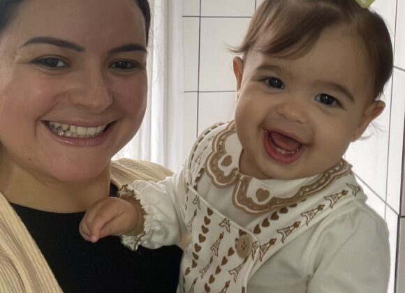 Mamãe Talita e bebê Lavínia 8 meses - Joinville/SC Talita e Lavínia